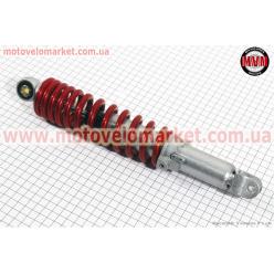 Амортизатор задний GY6/Honda - 310мм*d54мм (втулка 10мм / вилка 8мм) регулир., красный