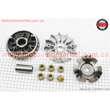 Вариатор передний к-кт Honda WH125/150 + втулка, крыльчатка