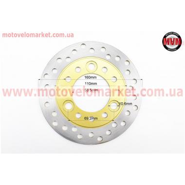 Диск тормозной Honda DIO