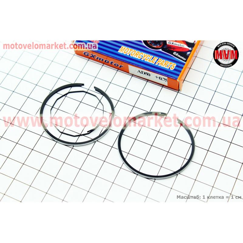 Кольца поршневые Suzuki AD50 41мм +0,75