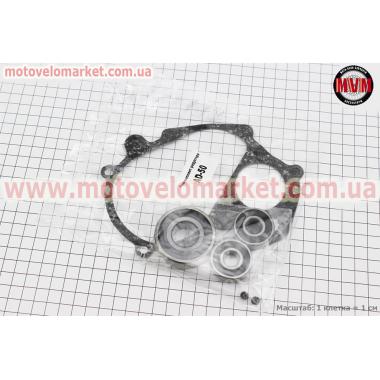 Подшипники редуктора Suzuki AD50 к-кт 3шт (6204 2RS; 6201 2RS-2шт) + прокладка