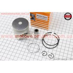 Поршень, кольца, палец к-кт Honda DIO ZX65 44мм +0,50 желтая коробка (палец 12мм)