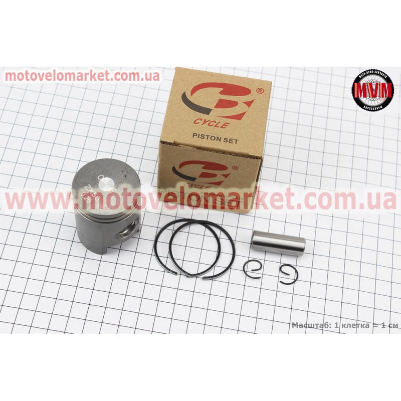 Поршень, кольца, палец к-кт Honda DIO ZX50 40мм +0,25 (палец 12мм)