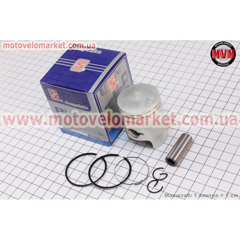 Поршень, кольца, палец к-кт Honda DIO50 39мм STD синяя коробка (палец 12мм)