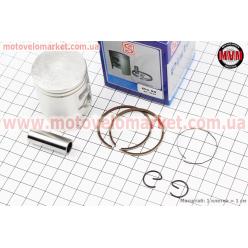 Поршень, кольца, палец к-кт Honda DIO50 39мм +0,50 синяя коробка (палец 12мм)