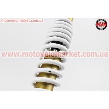 Амортизатор задний GY6/Yamaha - 275мм*d50мм (втулка 10мм / вилка 8мм) регулир., белый