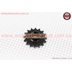Звезда приводная задняя шлицевая 530-16T  (втулка d=25mm, L=32mm)