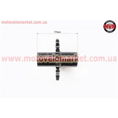 Звезда приводная задняя шлицевая 428-19T (втулка d=20mm, L=77mm)
