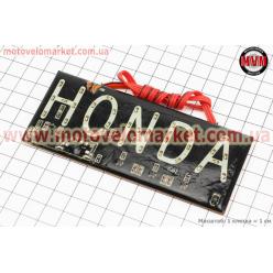 Табличка светодиодная "HONDA" (12*5см)