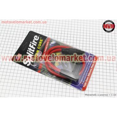 ПРОВОД TUNING к катушкам зажигания (красный), 43см + колпачок свечной