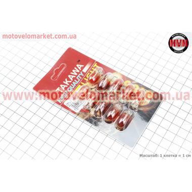 Лампа поворота (желтая без цоколя) 12V/3W T10