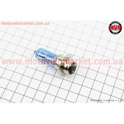 Лампа фары P15D-25-1 12V 35/35W синяя