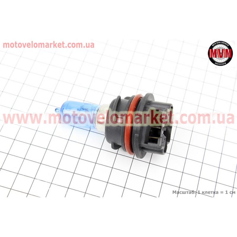 Лампа фары PH11 12V 40/40W (AF35/48) пластмасс. цоколь, синяя