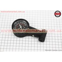 Манометром пластмассовый 260 psi/18 bar, под штуцера Schrader&Presta, SPM-02