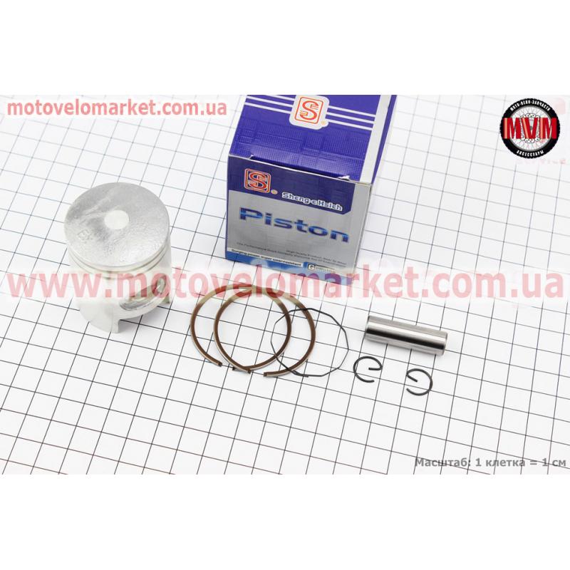 Поршень, кольца, палец к-кт Honda LEAD50 40мм STD синяя коробка (палец 10мм)