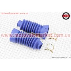 Гофра амортизатора переднего d=30/45mm; L=140mm к-кт 2шт, ФИОЛЕТОВЫЙ