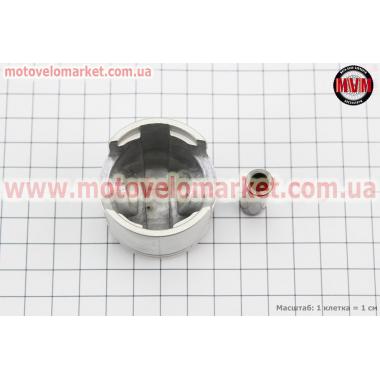 Поршень, кольца, палец к-кт Suzuki AD50/LETS 41мм +0,50 синяя коробка (палец 10мм)