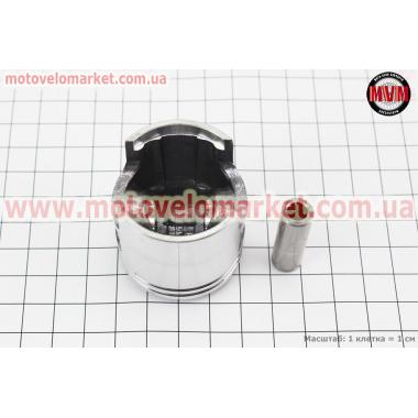 Поршень, кольца, палец к-кт Suzuki AD50/LETS 41мм +0,25 (палец 10мм)