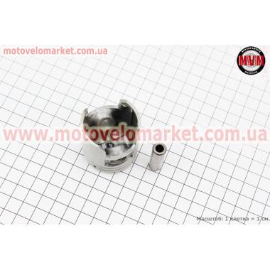 Поршень, кольца, палец к-кт Suzuki AD50/LETS 41мм +0,25 (JCC) (палец 10мм)