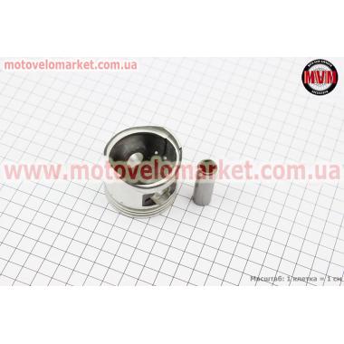 Поршень, кольца, палец к-кт Honda CH100 50мм +0,25 синяя коробка (палец 13мм)