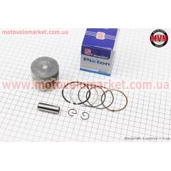 Поршень, кольца, палец к-кт Honda CH100 50мм +0,50 синяя коробка (палец 13мм)