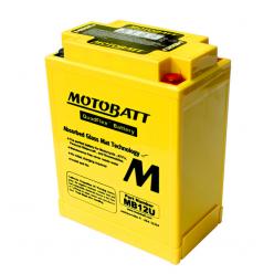 АКБ мото 12V 12A "MOTOBATT" 134 x 80 x 160 мм
