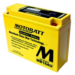 АКБ мото 12V 16A "MOTOBATT"  207 x 72 x 164 мм   