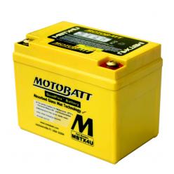 АКБ мото 12V 4A "MOTOBATT" 114 x 71 x 87 мм