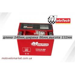 АКБ мото 12V 12A "MotoTech"  YTX12-BS