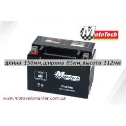 АКБ мото 12V11.2A "MotoTech" YTZ14S