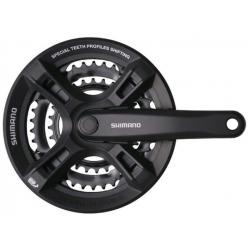 Шатуны SHIMANO  FC-M171 42X34X24 с защитой