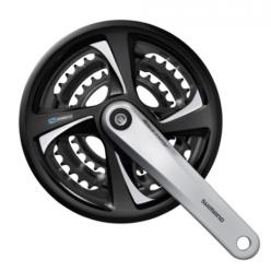 Шатуны SHIMANO FC-TX801 42X34X24 серебр, с защитой